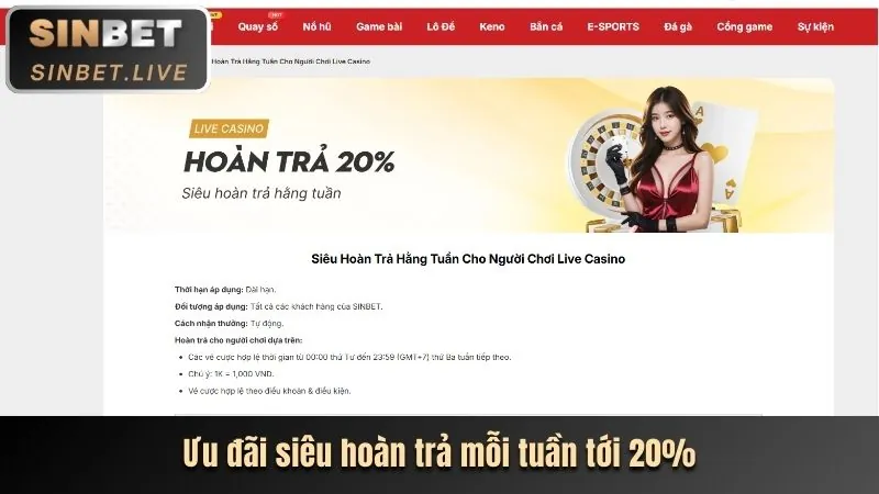 Bàn chơi Blackjack trực tiếp
